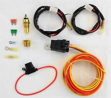 New Dual Electric Cooling Fan Wiring Install Kit 185165 Thermostat 50 Amp Relay