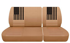 Truck Seat Covers Fits 1988 To 1991 Chevy Ck 1500 Tan 4060 Split Bench