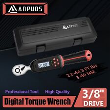 38 Digital Torque Wrench 2.2-44.3 Ft-lbs.3-60nm Small Electronic Motorcycle