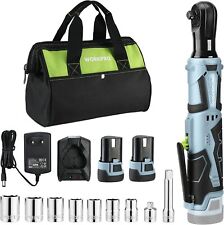 Workpro Cordless Electric Ratchet Wrench 38 12v 40 Ft-lbs Ratchet Wrench Kits