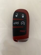 Dodge Charger Challenger Srt Hellcat Red Key Fob Shell No Emblem Included