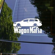 Lowered Station Wagon Mafia Decal Sticker For Vw Golf Mk7 Sportwagen Estate