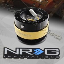 Nrg Blackgold Aluminum Ball Lock Steering Wheel Gen 2.0 Quick Release Adapter