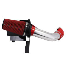 Cold Air Intake Systemheat Shield Fit For 99-06 Gmcchevy V8 4.8l5.3l6.0l Red
