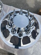 Custom Tuck Dually Wheels Chevy 3500 C30 Obs Ford Dodge 22x9 Outer Flat Face