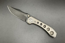 Brian Brown Knives Raptor V1 Titaniumspeedholes Dlc M390 Reate Made