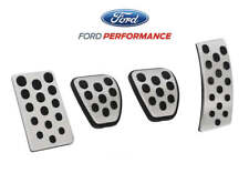 1994-2004 Mustang Oem Genuine Ford Aluminum Manual Clutch Brake Gas Dead Pedals