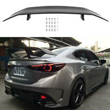 For Mazda 3 Axela Sedan Gt Racing Carbon Fiber 47 Rear Trunk Spoiler Wing Lip