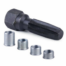 14mm Spark Plug Rethread Kit Cylinder Head Tap Reamer Helicoil Thread Insert