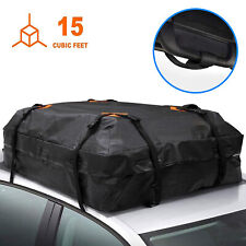 Car Roof Top Rack Cargo Bag Storage Luggage Carrier Travel Waterproof Us E5z0