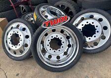 6 New 22 Alcoa Classic Dually Wheels W2854522 Tires For Fordramgmc Chevy