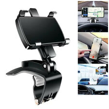 360 Mount Holder Car Dashboard Sun Visor Mirror Stand For Mobile Cell Phone Gps