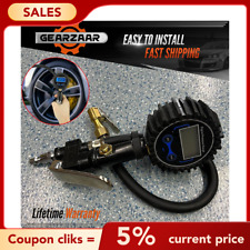 For Truck Carbike Digital Tire Inflator W Pressure Gauge 250 Psi Air Chuck Us