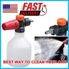 Snow Foam Lance Cannon Soap Bottle Sprayer For Pressure Washer Gun Jet Car Wash