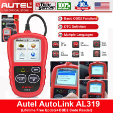 Autel Autolink Al319 Obd2 Can Obdii Auto Car Code Reader Diagnostic Scanner Tool