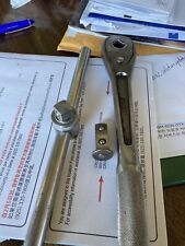 Old Be Craftsman 12 Drive Ratchet With Matching Be 12 Sliding T Bar.