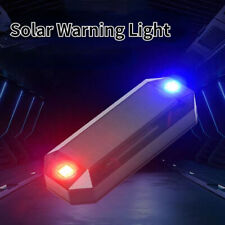 Solar Led Flash Light Anti-theft Safety Warning Light Car Interior Accessories