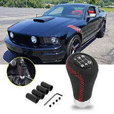 5 Speed Manual Gear Stick Shift Knob Shifter Lever Head For Ford Mustang Gt 2005