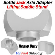 Bottle Jack Axle Saddle Floor Jack Axle Adapter Lifting Sadde Stand - Aluminum
