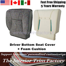 For 1998-2002 Dodge Ram 1500 2500 Driver Bottom Cloth Seat Cover Foam Cushion