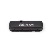 Edelbrock Signature Series Black Valve Covers 4683 Chevy Bbc 396 427 454