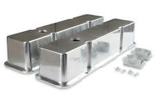 Mr. Gasket 6854 Polished Aluminum Tall Valve Covers Small Block Chevy