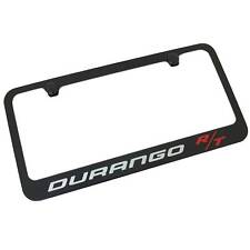 Dodge Durango Rt Name License Plate Frame Black