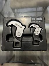 Matco Tools 2 Piece Spring-loaded Crowfoot Wrench Set Smcfslm2 Pre-owned