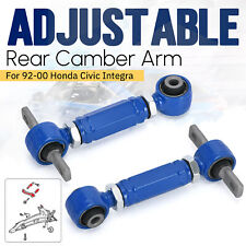 2pcs Adjustable Rear Camber Control Arms Links Set For Honda Crv Cr-v 97-01
