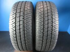 2 Used Michelin Ltx At2  245 65 17  10-1132 10-1132 High Trd No Patch P66