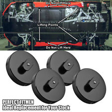4pcsset Aluminum Black Jack Pads Jack Stand Adapter For Corvette C8 20-22