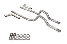 Dual Exhaust Kit 2.5 Aluminized No Muffler Side Exit Fits 73-79 Ford F-series