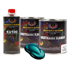 House Of Kolor Uk15 Teal Urethane Kandy Kolor Kit W Catalyst 2 Quart