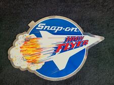 Vintage Snap-on Tools High Flyer Chrome Foil Decal 1980s Sticker Never Used
