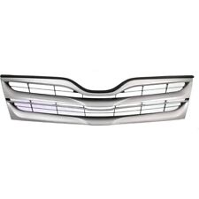 For 2013-2016 Fits Toyota Venza Utility Front Grille Silver Black To1200359