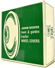 Chrome John Deere 12 Hub Caps Wheel Covers Baby Moons Lawn Tractor M42184