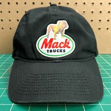 Mack Trucks Hat Mens One Size Black Snapback Embroidered Patch H3 Headwear Cap
