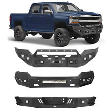 Off Road Front Or Rear Bumper Wled Lights Fit Chevy Silverado 1500 2016-2018