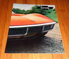 Original 1971 Chevrolet Corvette Sales Brochure Folder Stingray