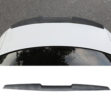 Car Rear Wing Lip Spoiler Tail Trunk Roof Trim Sticker Decor Carbon Fiber Look