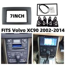 Car Stereo Radio Fascia Panel Mask Frame Black For Volvo Xc90 2002 -2014
