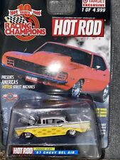 Hot Rods Racing Champions 57 Chevy Bel Air Yellow Adult Collectable New
