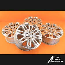 Ford F-150 Expedition 2009-2014 Polished 20 Inch Oem Set Of 4 Wheels Rims E1759