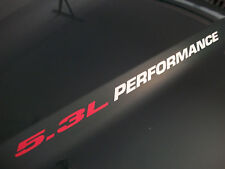 5.3l Performance Hood Decal Chevy Z71 Avalanche Silverado Gmc Sierra 1500