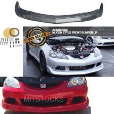 For 05 06 Acura Rsx Dc5 Mugen Style Add-on Front Bumper Lip Chin Spoiler Pu