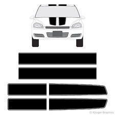 Ez Rally Racing Stripes 3m Vinyl Stripe Graphic Decals For Chevy Impala