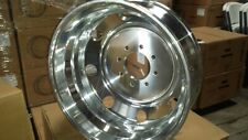 New Polished Forged Classic Dually Wheels 19.5 Ford Dodge Ram Chevy Gmc