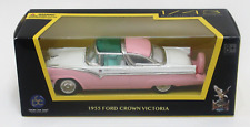 Lucky 94202 Road Signature 1955 Ford Crown Victoria 143 Mib Pinkwhite