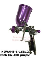 Anest Iwata Kiwami-1-16b12 1.6mm Metallic Pearl Spray Gun With Ca-400 Purple Cup