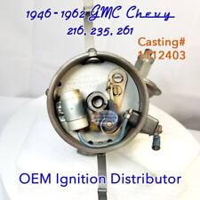 1946-62 Chevy 216 235 261 52 Gmc 228 Oem Delco Remy 1112403 Distributor